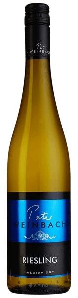 Вино Peter Weinbach. Рислінг Медіум Драй 2022 білий 0,75л 10%